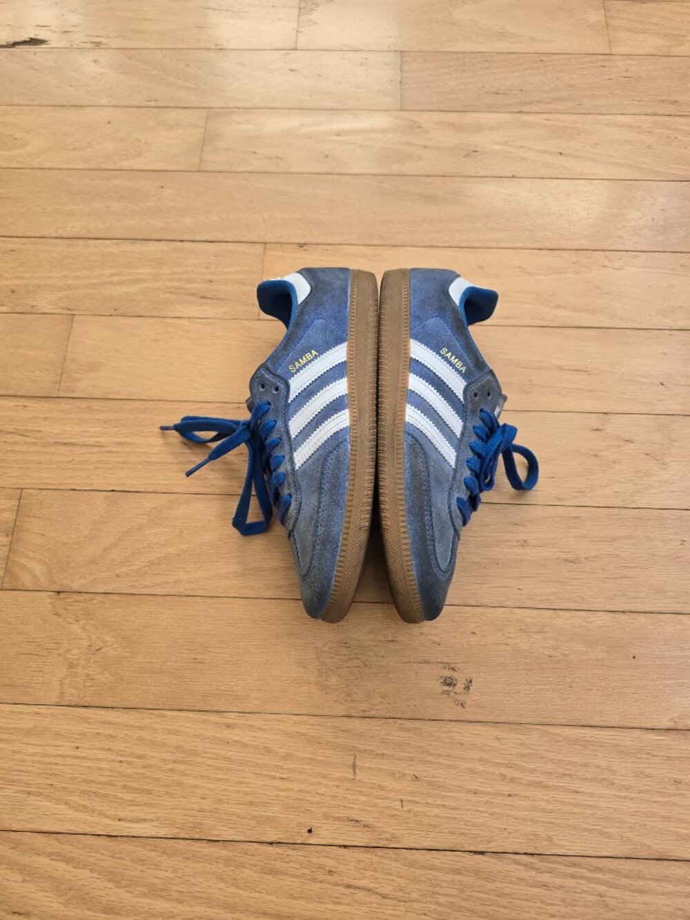 Adidas | Samba ADV 'Blue Bird Gum' suede skater sneakers | WMS 8 - Picture 10 of 11